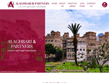 Tablet Screenshot of aghbarilaw.com